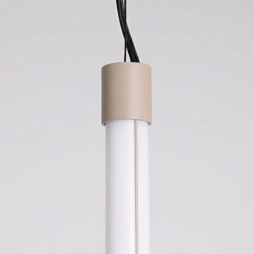Závěsné svítidlo TRANG taupe LED nastavitelné nad kuchyňský ostrůvek