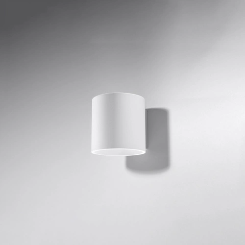 Nástěnné svítidlo ORBIS 1 bílé moderní hliníkové do ložnice a obývacího pokoje Sollux Lighting
