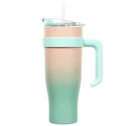 Termohrnek Miami Tie-Dye oranžová/zelená