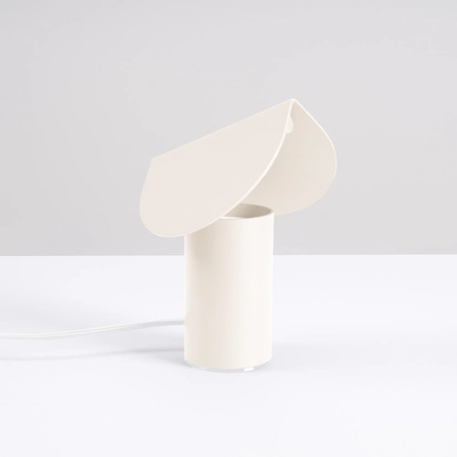 Stolní LED lampa BISCUIT značky THORO LIGHTING, béžová, hliník, 13 × 12 × 15 cm