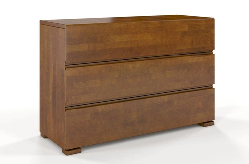 Buková komoda se zásuvkami SKANDICA Vestre 120 cm skandinávská do obýváku nebo ložnice