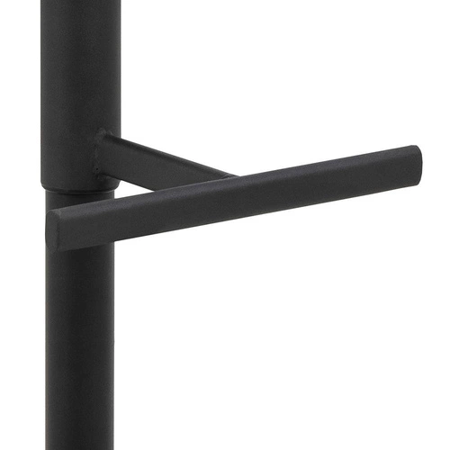 Barová židle Adisa šedá moderní s opěrkou otočná výškově nastavitelná do kuchyně a k ostrůvku Actona