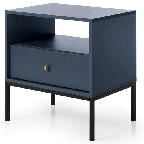 Noční stolek Evora navy blue