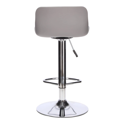 Barová stolička Inge šedá/ chrom outlet