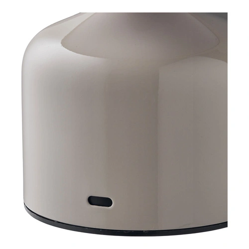 Noční LED lampička Aulla šedá bezdrátová na stůl a do ložnice