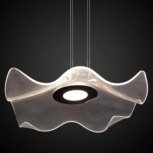 Závěsné svítidlo Velo no.2 zlaté LED moderní do obýváku a jídelny, nastavitelné 50 cm