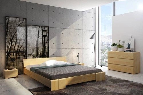 Dřevěná komoda se zásuvkami Vestre 120 cm skandinávská do obýváku a ložnice SKANDICA