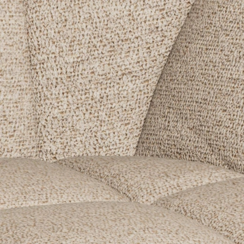 Actona Lenny béžová otočná čalouněná židle do jídelny a obýváku