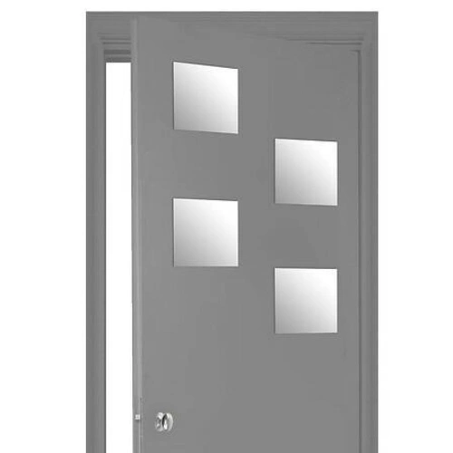 Sada 4 samolepicích čtvercových zrcadel 20x20 cm do předsíně 5five