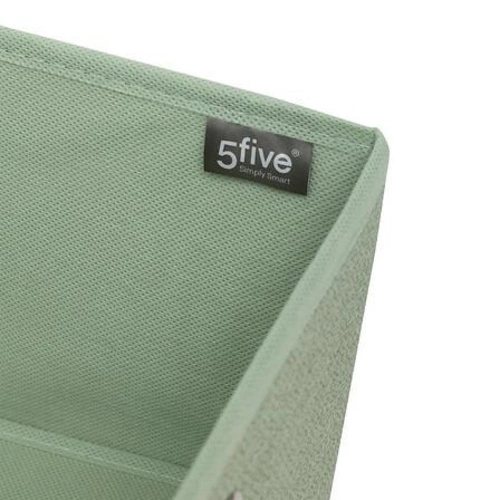 Skládací látková krabice do regálu 31x15 cm pistáciová 5five simply smart