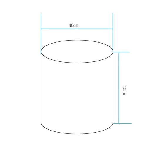 Zahradní lampa stůl TUBE LED RGBW 16 barev 40 cm