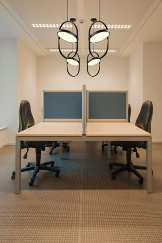 Závěsné LED svítidlo ELIPSE černé 38 cm s nastavitelnou výškou do obýváku, kuchyně a jídelny