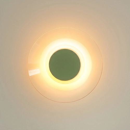 Nástěnné LED svítidlo ASTRO olivové moderní do obývacího pokoje 28 cm