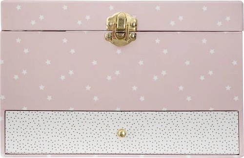 Hudební skříňka s jednorožcem růžová    