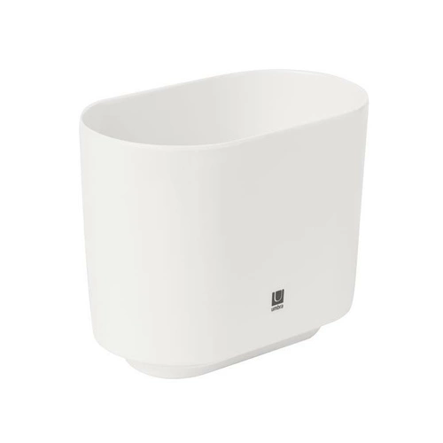 Umbra Step bílý kelímek na zubní kartáčky do koupelny moderní