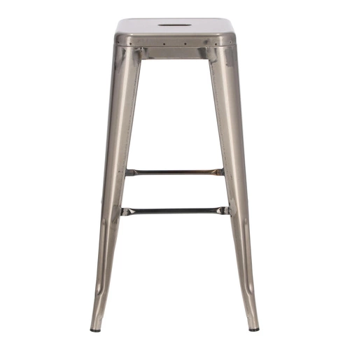Židle barová Paris 75cm. kovová insp. Tolix Výprodej