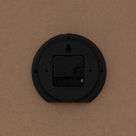 Nástěnné hodiny Ivana 55 cm hnědé moderní do obýváku Atmosphera s 3D číslicemi