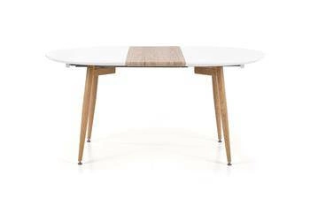 Skládací stůl Wader bílý / dub san