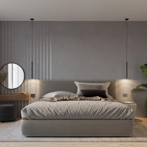 Moderní závěsné svítidlo Pastelo 5P černé do obývacího pokoje a jídelny kovové SOLLUX