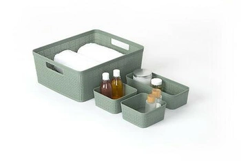 Sada 10 organizérů Orga zelené barvy