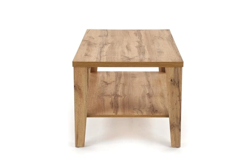 Konferenční stolek Deya obdélníkový dubový s policí moderní do obýváku Intesi 110x65 cm