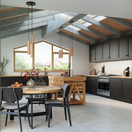 Závěsné dřevěné svítidlo LINO 1 moderní válec do obýváku kuchyně i nad ostrůvek Sollux