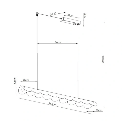 Závěsné LED svítidlo BISCUIT 100 olivově zelené nad jídelní stůl