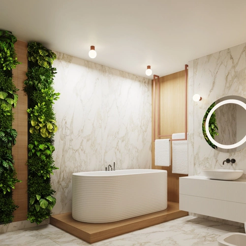 Moderní nástěnné svítidlo HALO mocca IP44 béžové do ložnice a obýváku hliník sklo