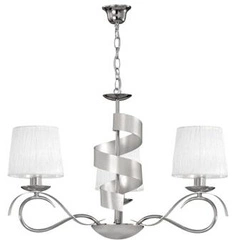 Závěsná lampa Denis 3x40W E14 chrom