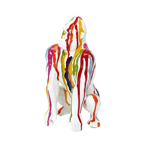 Barevná dekorace goril