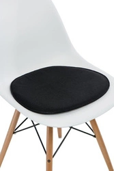 Filcový sedák na jídelní židli Side Chair Intesi černý 36x41 cm