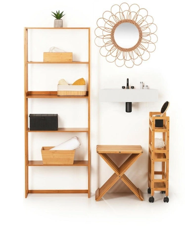 Bambusová krabička na talíře