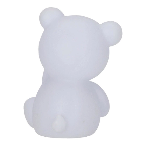 Noční lampička Teddy Bear šedá Atmosphera moderní na baterie do dětského pokoje 14 cm