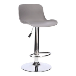 Barová stolička Inge šedá/ chrom outlet