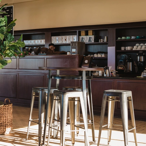 Barová stolička Paris metalická