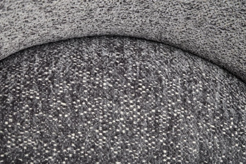 Barová židle Paloma šedá čalouněná se zlatými nohami s opěrkou do kuchyně a jídelny glamour