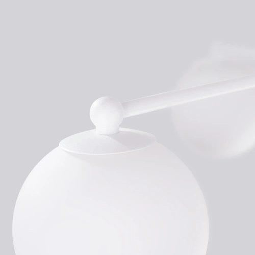 Stropní lustr ASTRAL 3 bílá koule minimalistický do obýváku a ložnice 62 cm