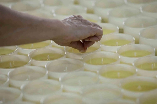 Sojová vonná svíčka Cereria Molla Provence Lavender XL 600g do obýváku jako dárek