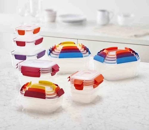 Sada 5 nádob, Nest Lock JJ vícebarevná