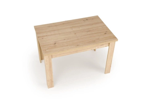 Rozkládací jídelní stůl Carsten dub artisan 80x120-160 cm moderní a funkční