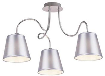 Závěsné svítidlo Luk 3x40W E14 chrom