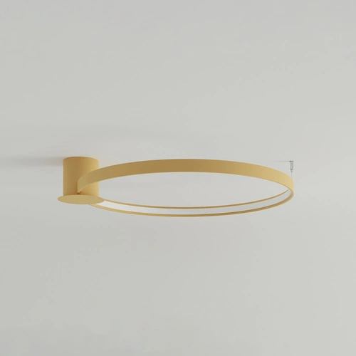 Stropní LED svítidlo RIO 78 zlaté moderní kulaté do obýváku a ložnice Thoro