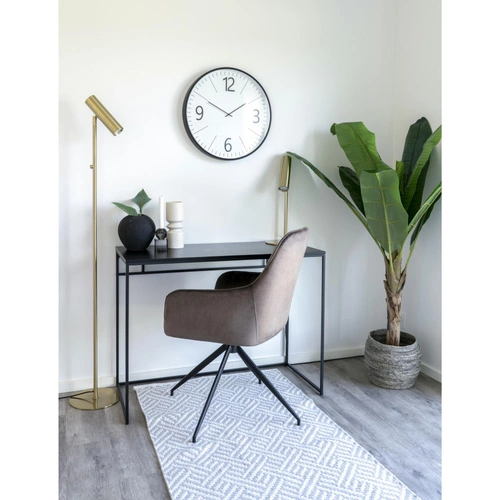 Stojací lampa Paris zlatá Intesi moderní LED podlahová lampa do obýváku glamour 150 cm