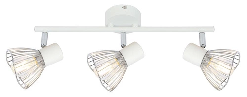 Stropní svítidlo Fly strip 3x40W E14 bílé/chromové