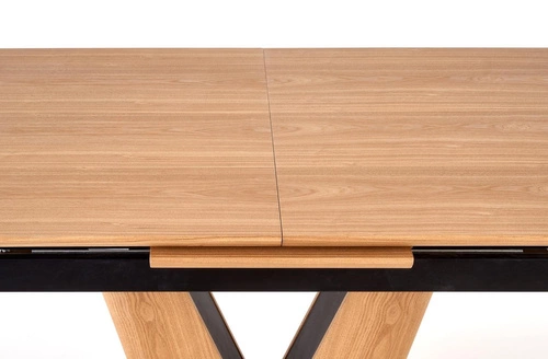 Rozkládací jídelní stůl Vumber dub přírodní moderní 160–200 cm Intesi
