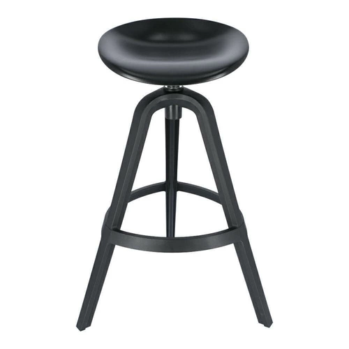 Barová židle Banksy černá otočná moderní do kuchyně a jídelny Intesi 77 cm