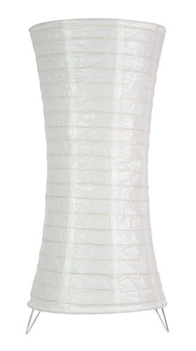 Stolní lampa 119 tai bílá papírová do obýváku a ložnice boho styl 65 cm