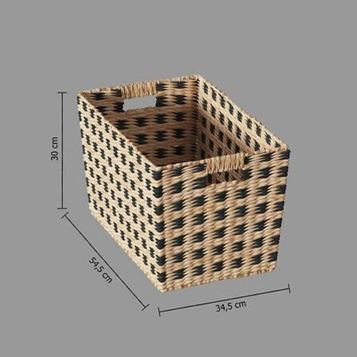 Velký dekorativní úložný koš Terre Inconnue boho 55x30x35 cm 5five