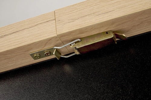 Rozkládací jídelní stůl Carsten dub artisan černé nohy moderní 80/120-160 cm Intesi