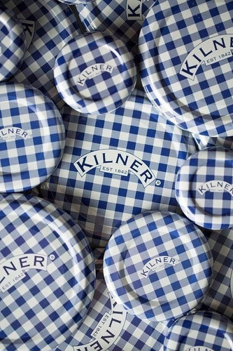 SADA 6 VÍČEK NA ZAVAŘOVACÍ SKLENICE KILNER 6x63mm